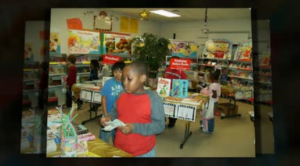 Lights, Camera, Books!  Scholastic Book Fair